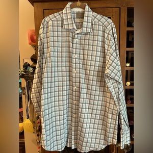 Thomas Dean XL blue black pattern